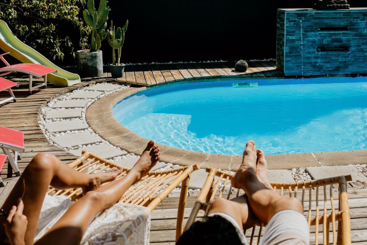 Le Vacoa Bed and Breakfast La Saline Le Bains Buitenkant foto