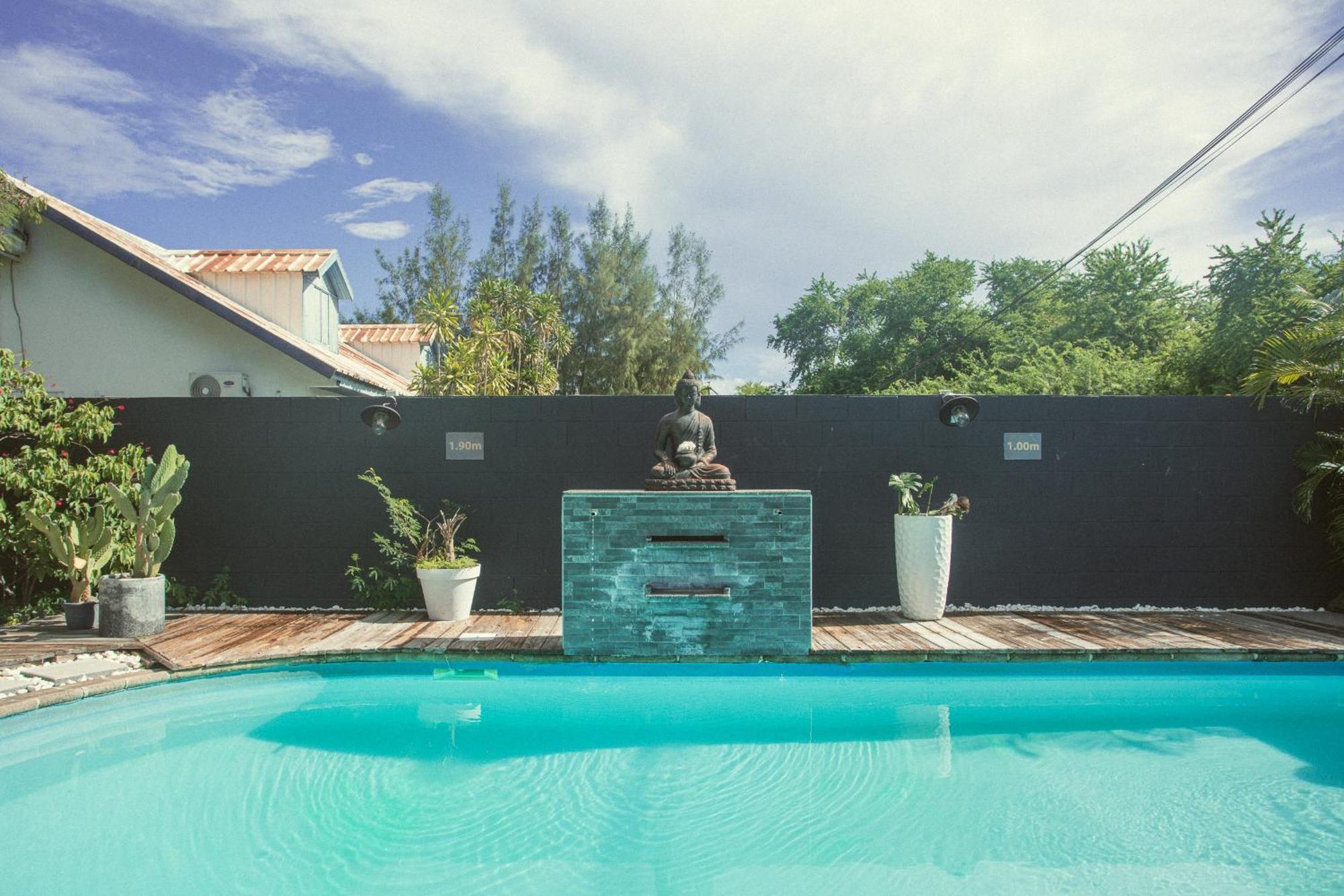 Le Vacoa Bed and Breakfast La Saline Le Bains Buitenkant foto