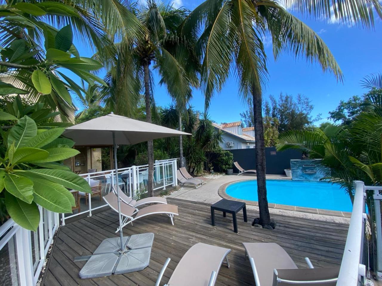 Le Vacoa Bed and Breakfast La Saline Le Bains Buitenkant foto